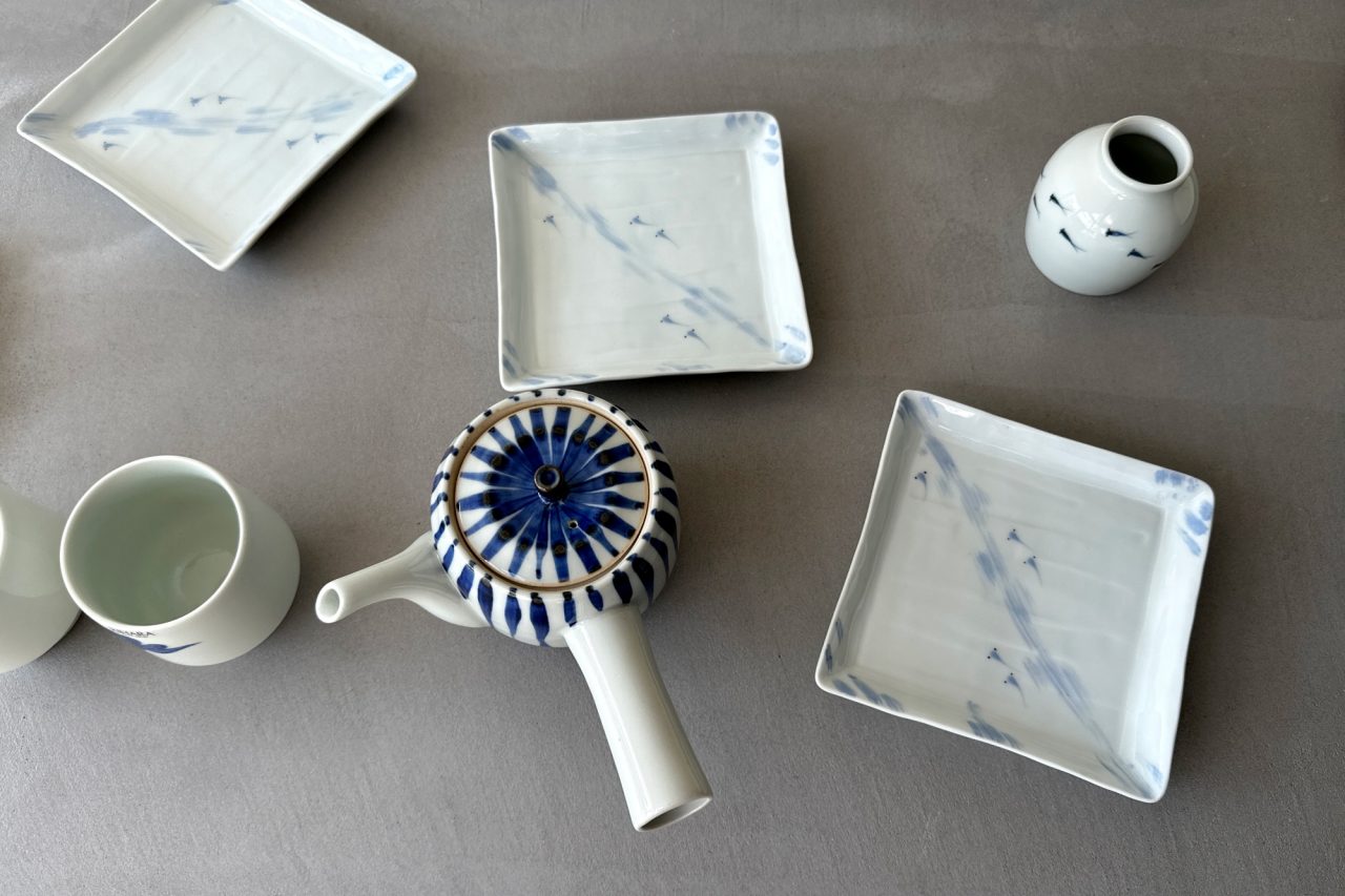 染付|白と青の器