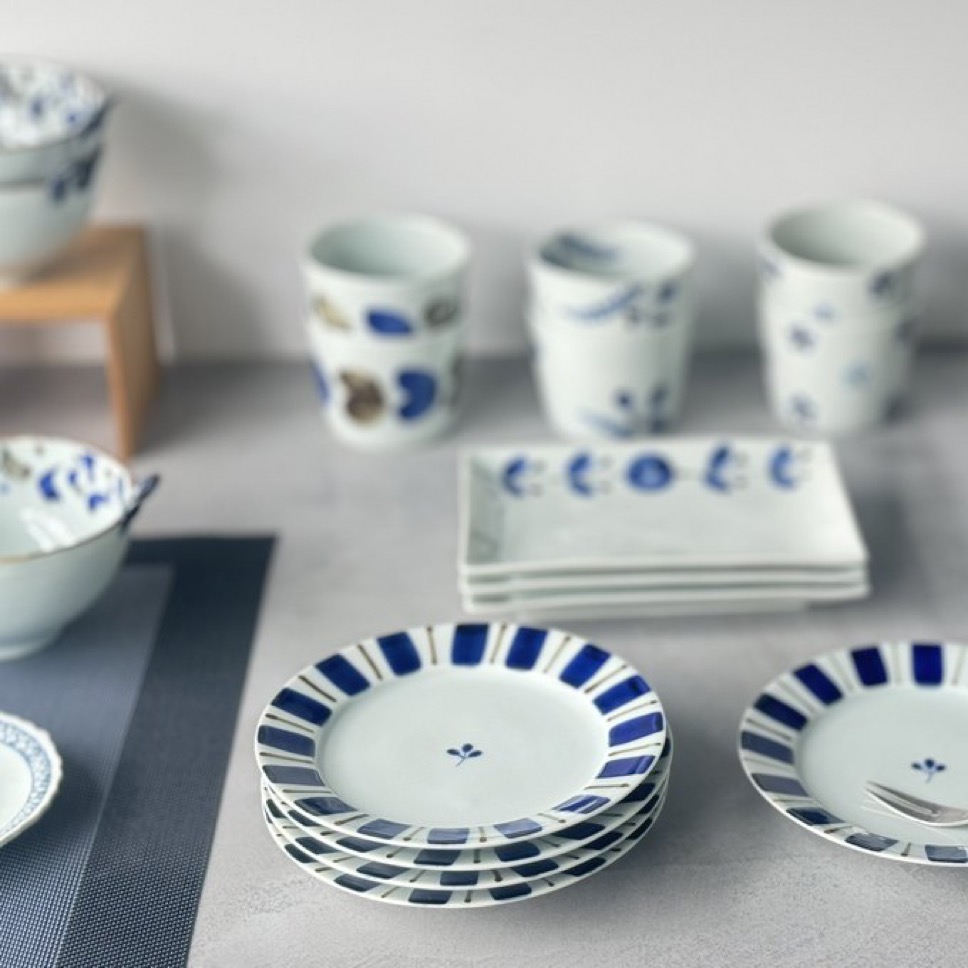 染付｜白と青の器