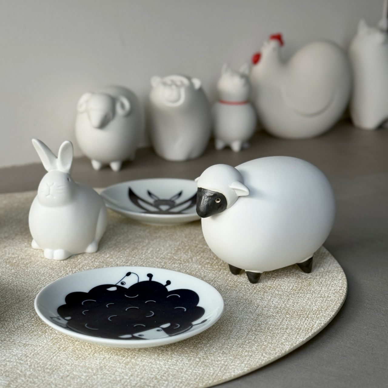 OKIMONO -白磁のどうぶつえん -